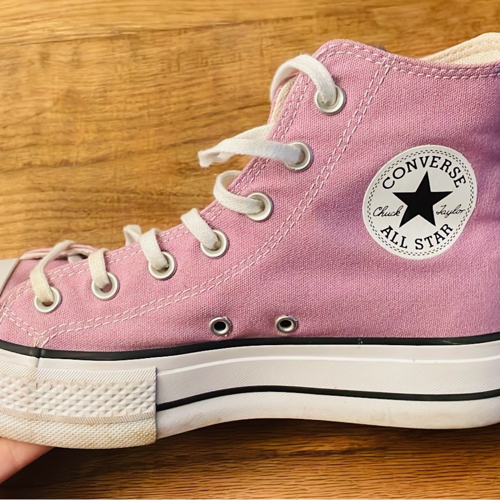 Converse Beige Textile Sneakers